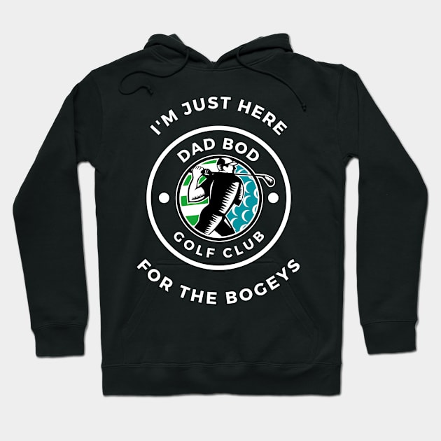 Dad Bod Golf Club Collection #1 Hoodie by Bfam POD Shop